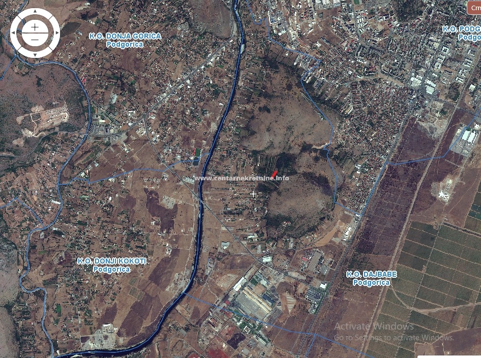 Prodaja,plac 2.386m2,Dajbabe,Podgorica